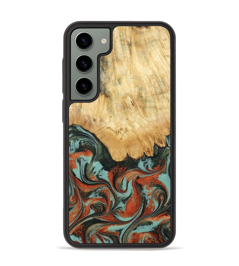 Galaxy S23 Plus Wood Phone Case - Kaden (Green, 798983)