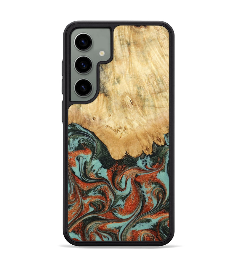 Galaxy S24 Plus Wood Phone Case - Kaden (Green, 798983)