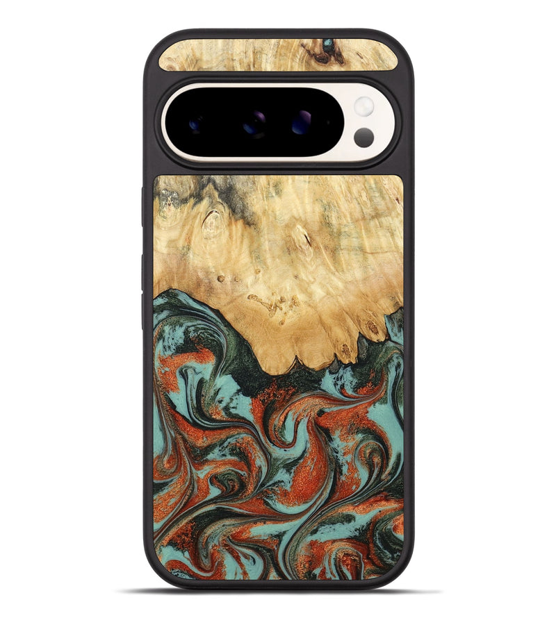 Pixel 9 Pro XL Wood Phone Case - Kaden (Green, 798983)