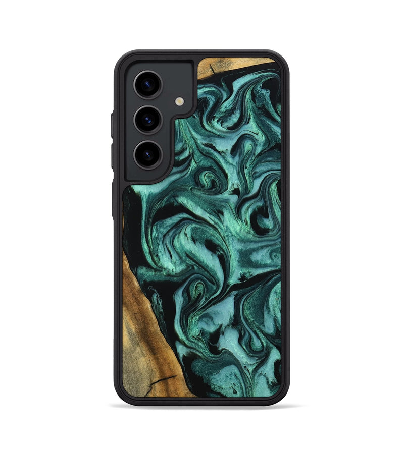 Galaxy S24 Wood Phone Case - Arthur (Green, 798985)