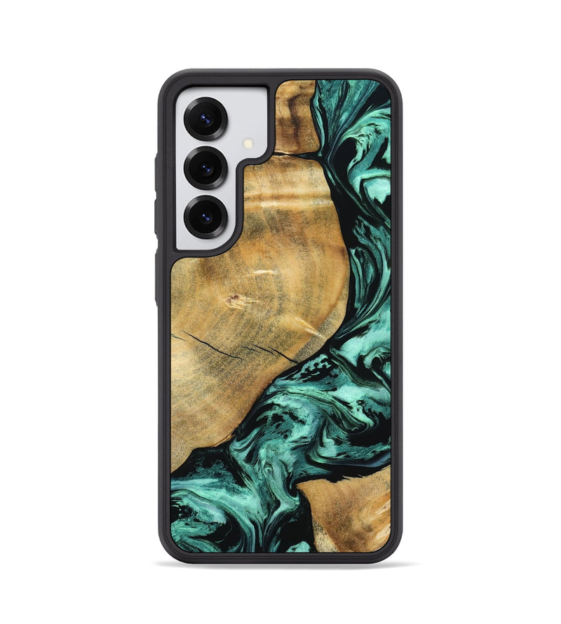 Galaxy S25 Wood Phone Case - Gayle (Green, 798986)