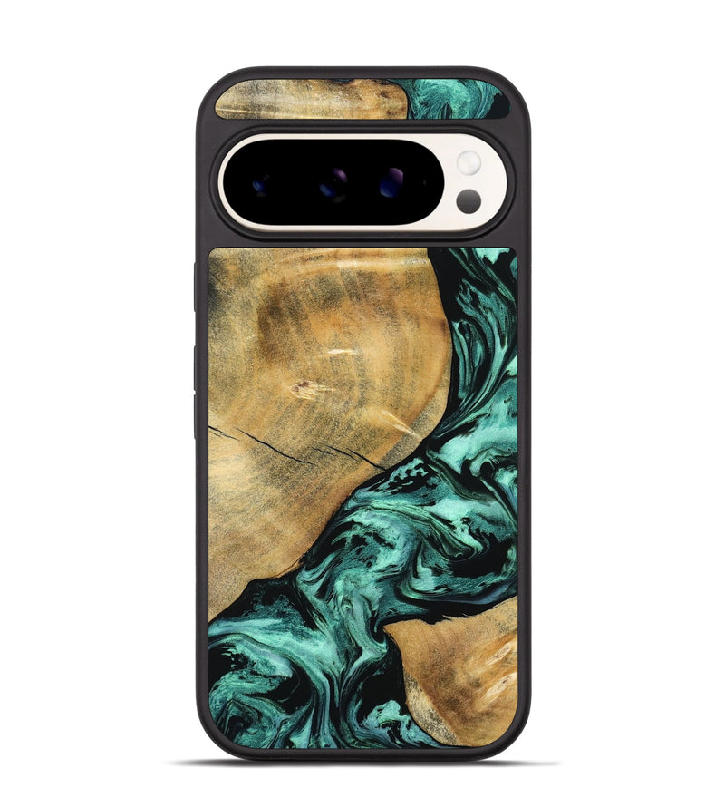 Pixel 9 Pro Wood Phone Case - Gayle (Green, 798986)