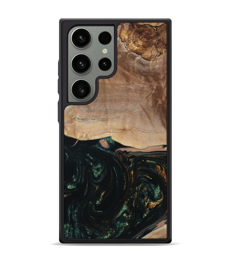 Galaxy S24 Ultra Wood Phone Case - Boyd (Green, 798987)