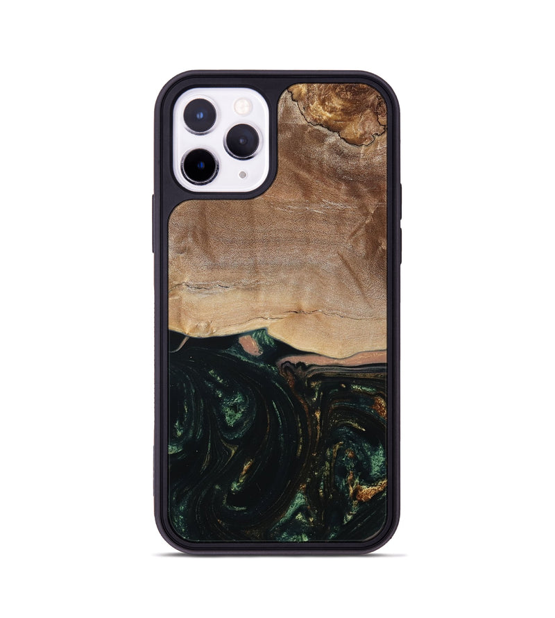 iPhone 11 Pro Wood Phone Case - Boyd (Green, 798987)