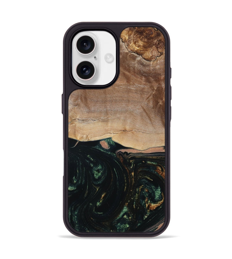 iPhone 17 Wood Phone Case - Boyd (Green, 798987)