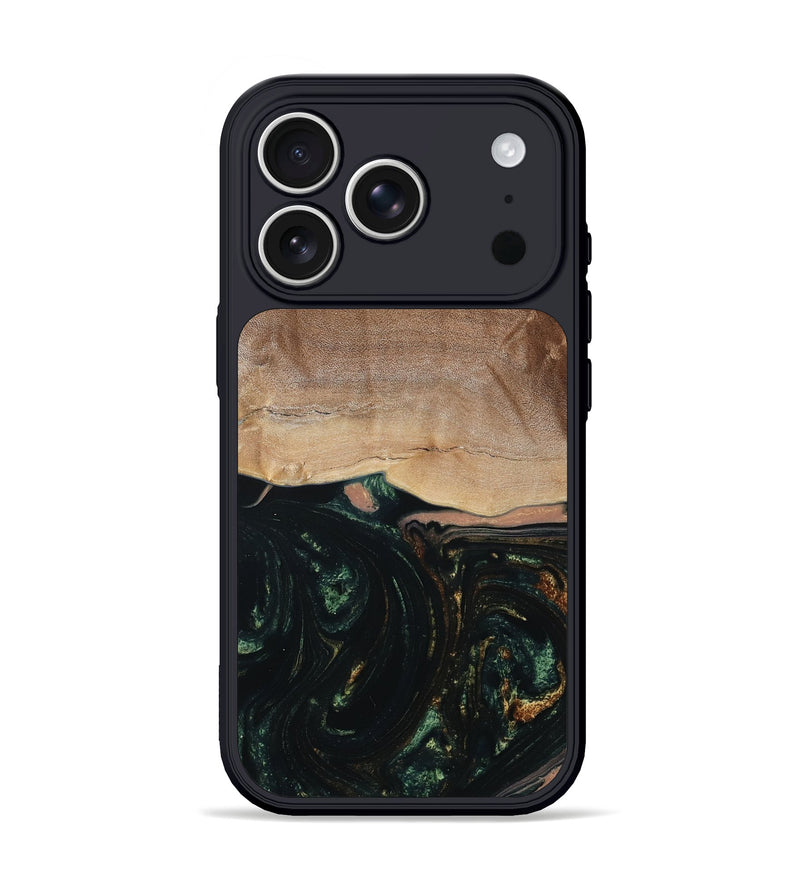 iPhone 17 Pro Wood Phone Case - Boyd (Green, 798987)