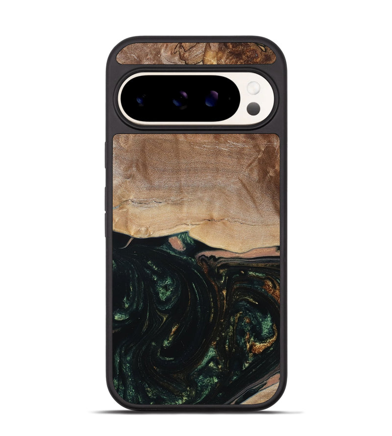 Pixel 9 Pro Wood Phone Case - Boyd (Green, 798987)