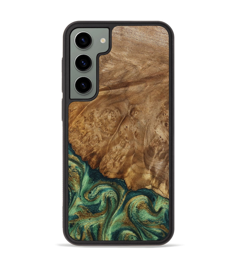 Galaxy S23 Plus Wood Phone Case - Nancy (Green, 798994)