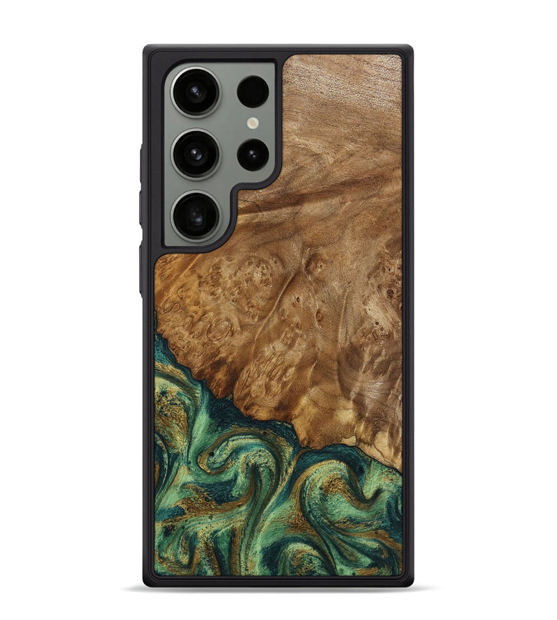 Galaxy S24 Ultra Wood Phone Case - Nancy (Green, 798994)