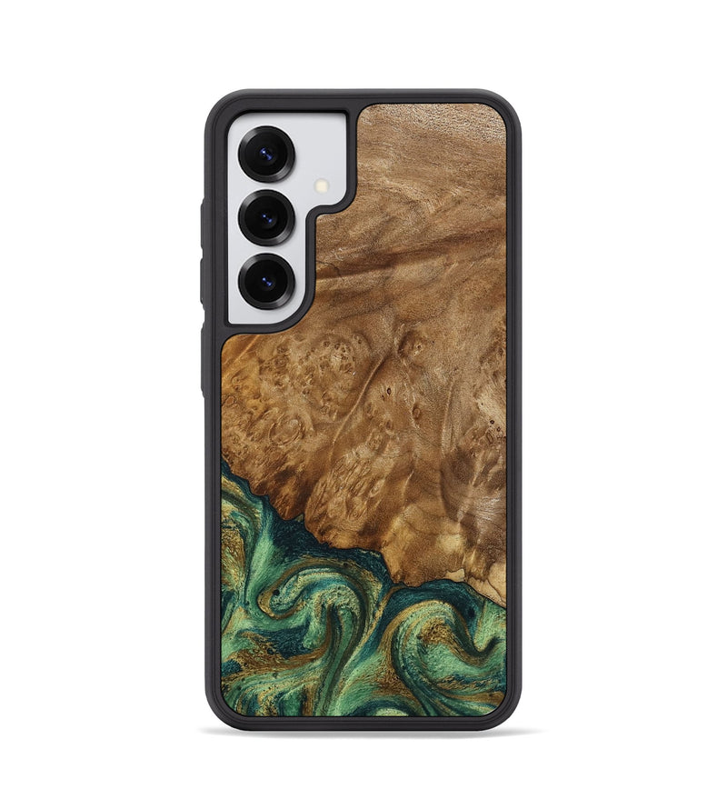Galaxy S25 Wood Phone Case - Nancy (Green, 798994)
