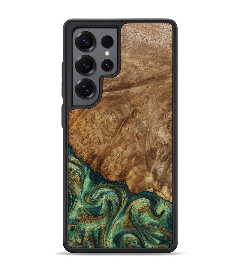 Galaxy S25 Ultra Wood Phone Case - Nancy (Green, 798994)