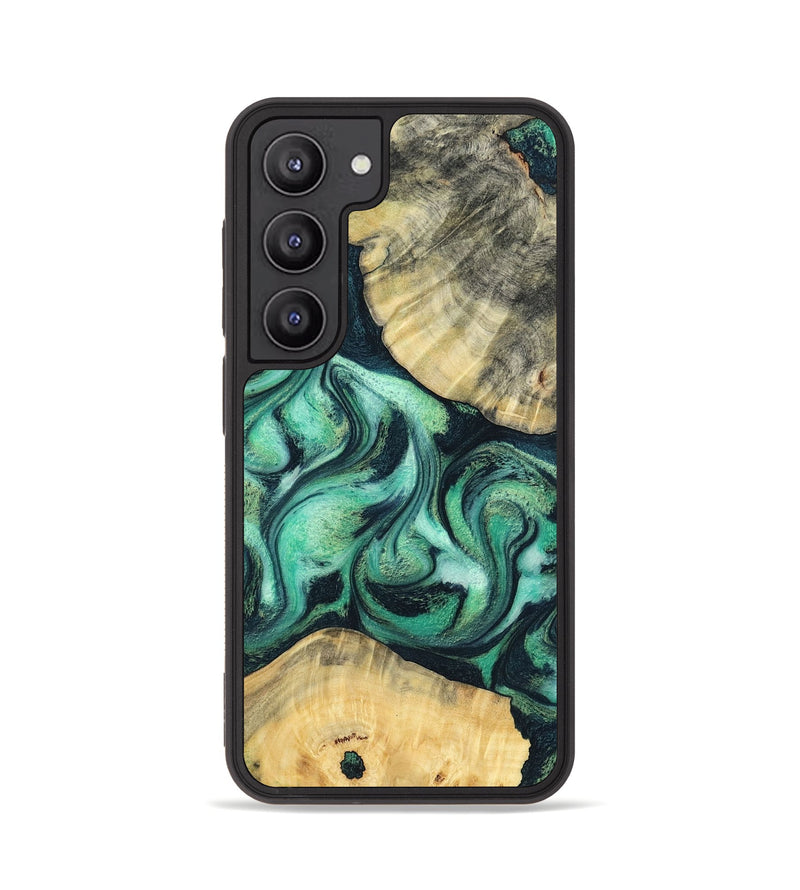 Galaxy S23 Wood Phone Case - Lennox (Green, 798995)