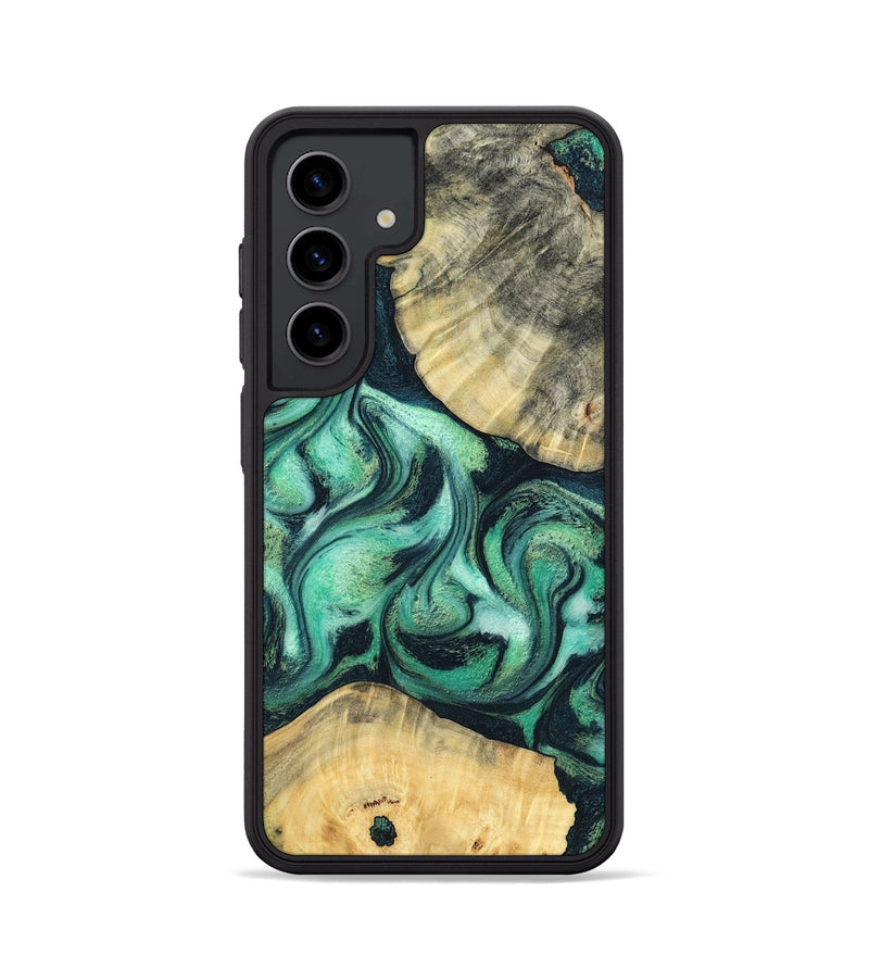Galaxy S24 Wood Phone Case - Lennox (Green, 798995)