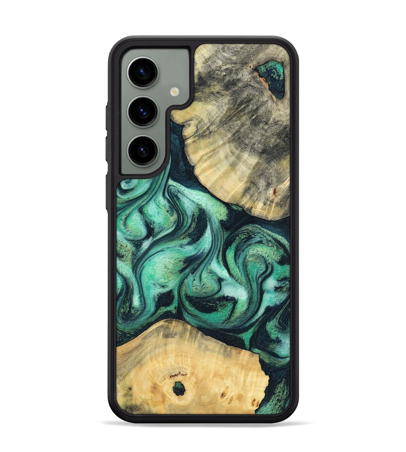 Galaxy S24 Plus Wood Phone Case - Lennox (Green, 798995)