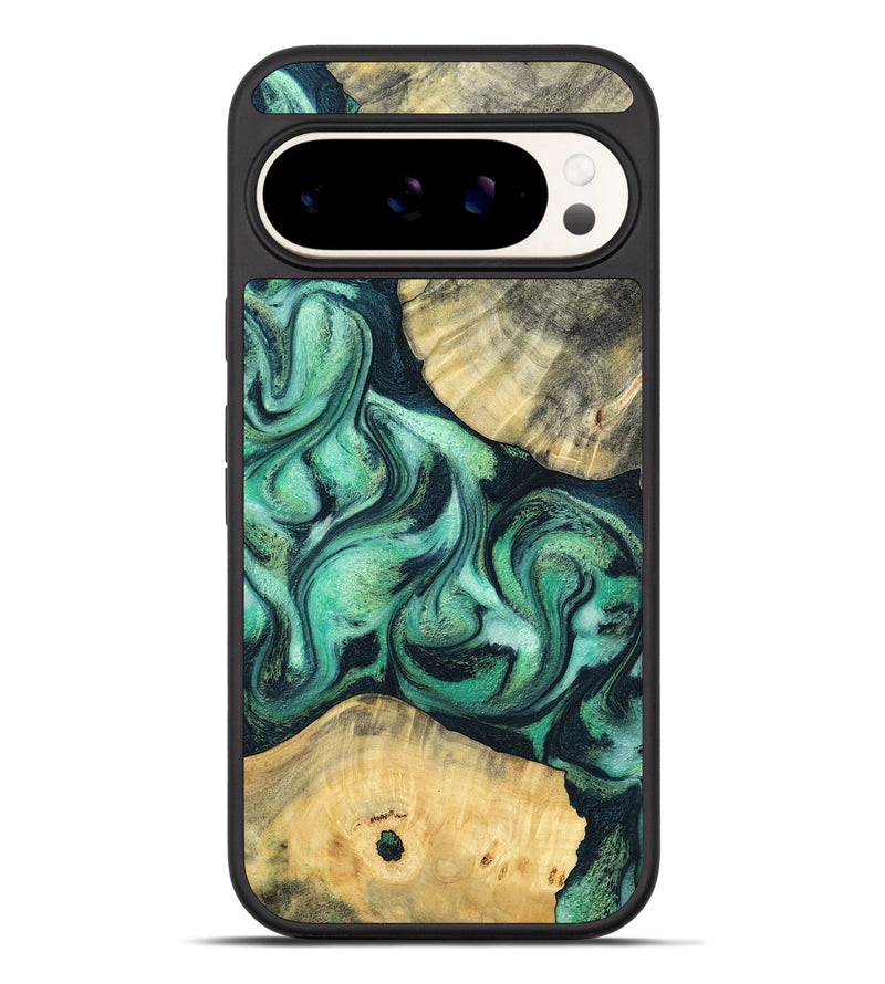 Pixel 9 Pro XL Wood Phone Case - Lennox (Green, 798995)