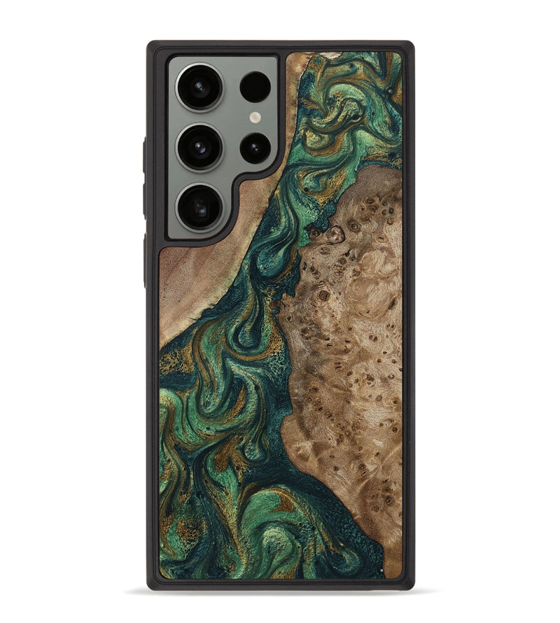 Galaxy S23 Ultra Wood Phone Case - Rio (Green, 798996)