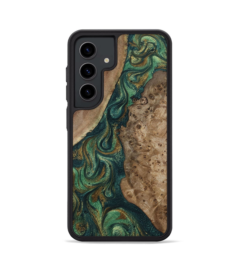 Galaxy S24 Wood Phone Case - Rio (Green, 798996)