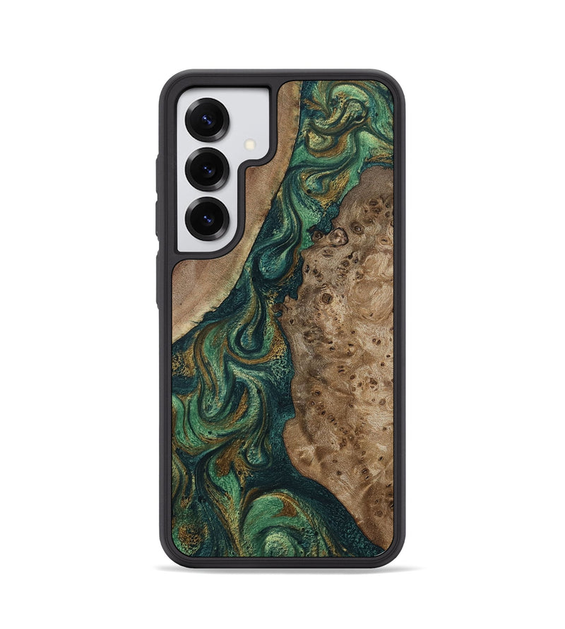 Galaxy S25 Wood Phone Case - Rio (Green, 798996)