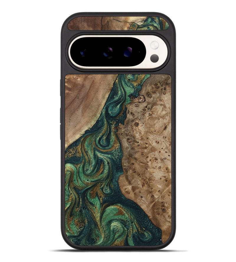 Pixel 9 Pro XL Wood Phone Case - Rio (Green, 798996)