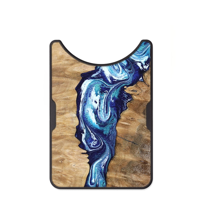 Alloy Wood Wallet - Coretta (Blue, 799005)