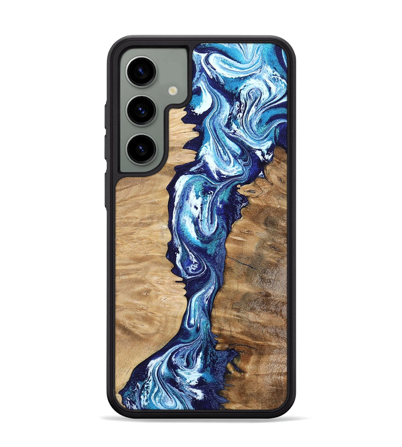 Galaxy S24 Plus Wood Phone Case - Coretta (Blue, 799005)