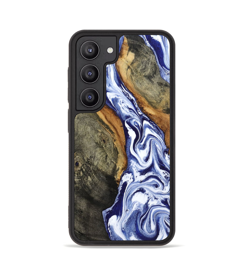 Galaxy S23 Wood Phone Case - Jones (Blue, 799006)