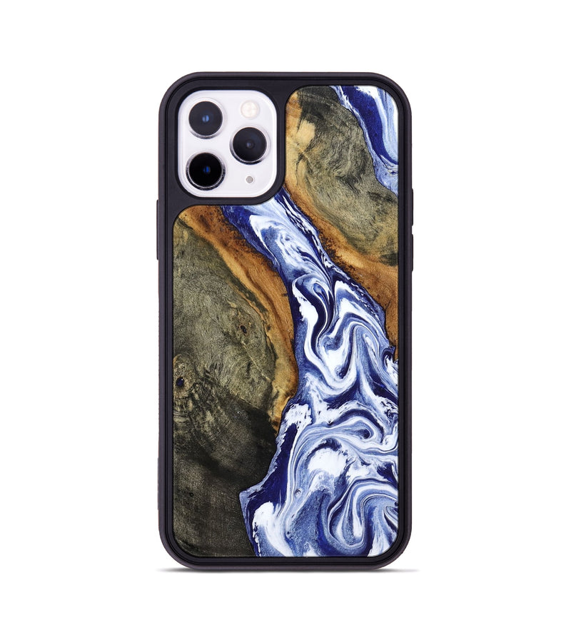 iPhone 11 Pro Wood Phone Case - Jones (Blue, 799006)