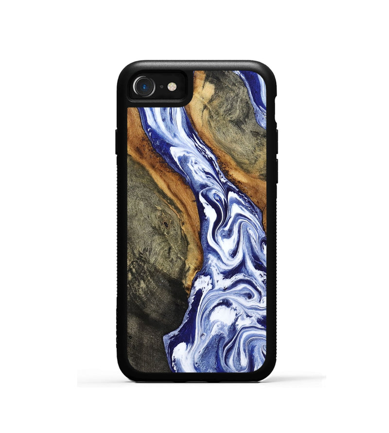 iPhone SE Wood Phone Case - Jones (Blue, 799006)