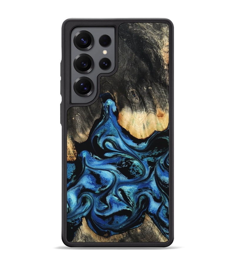 Galaxy S25 Ultra Wood Phone Case - Nikolai (Blue, 799007)