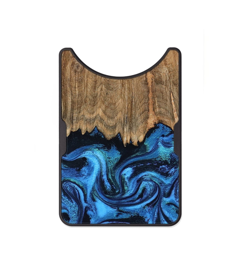 Alloy Wood Wallet - Patrice (Blue, 799010)