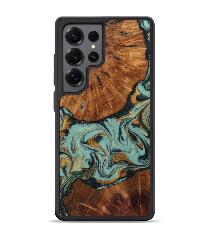 Galaxy S25 Ultra Wood Phone Case - Harland (Green, 799015)