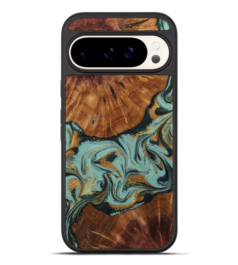 Pixel 10 Pro XL Wood Phone Case - Harland (Green, 799015)