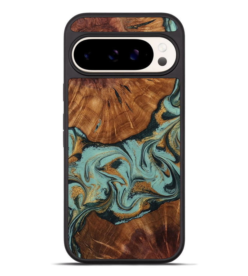 Pixel 9 Pro XL Wood Phone Case - Harland (Green, 799015)