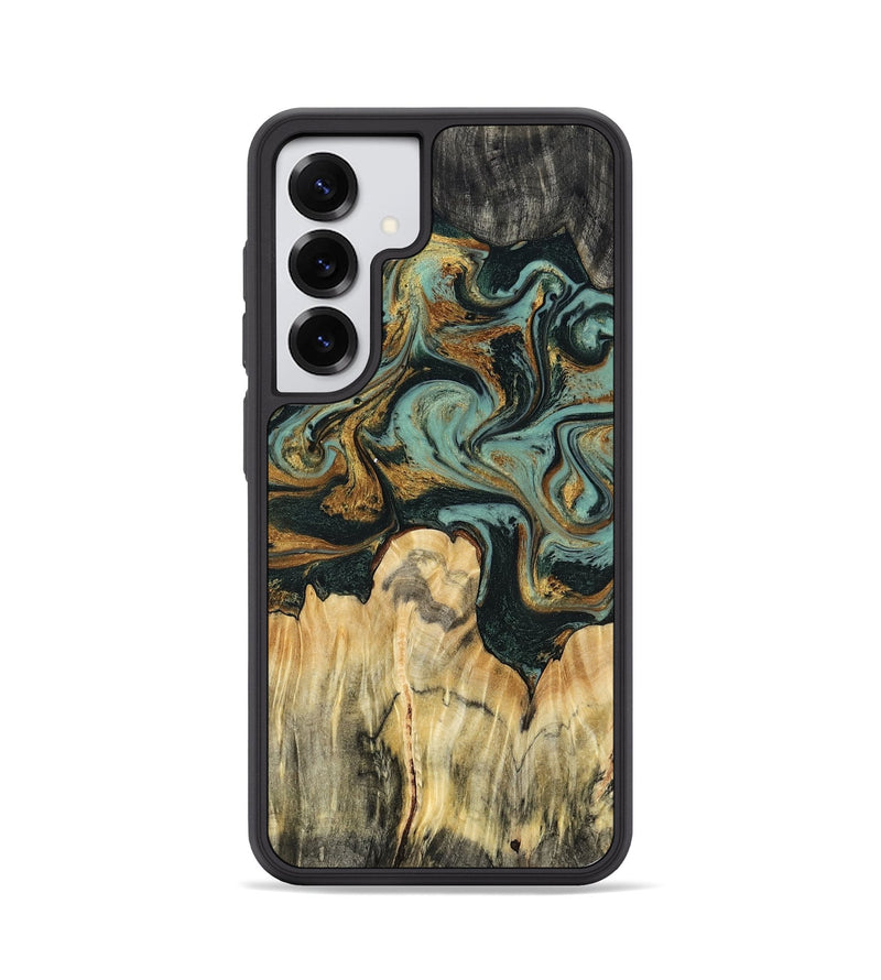 Galaxy S25 Wood Phone Case - Vikki (Green, 799017)