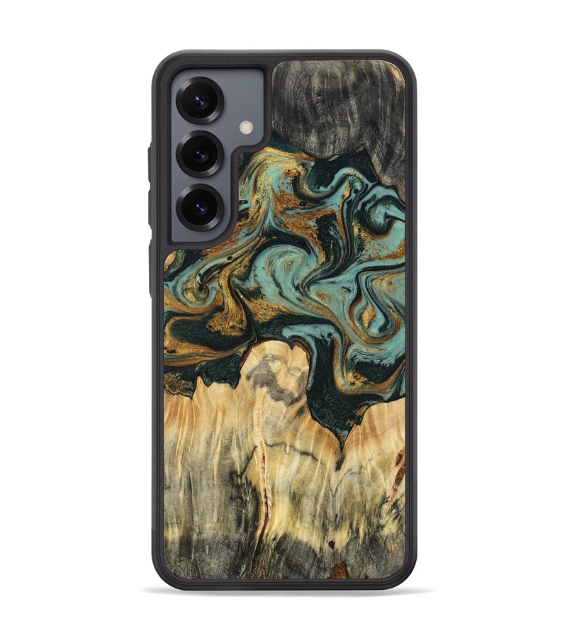 Galaxy S25 Plus Wood Phone Case - Vikki (Green, 799017)