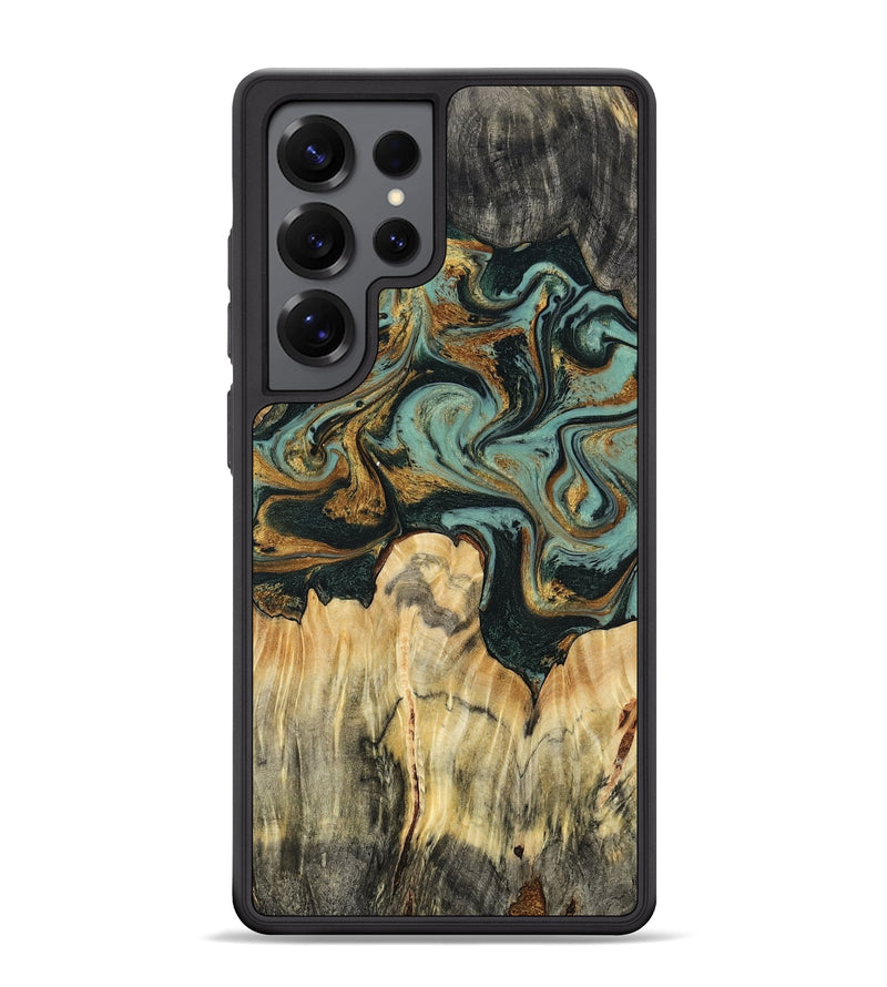 Galaxy S25 Ultra Wood Phone Case - Vikki (Green, 799017)
