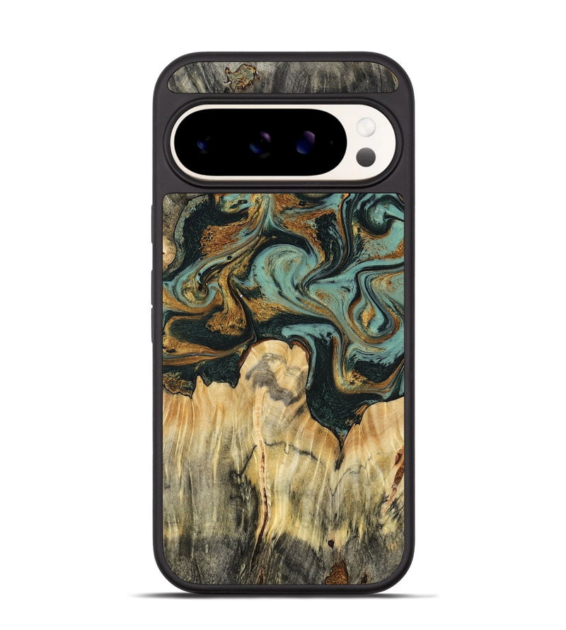 Pixel 9 Wood Phone Case - Vikki (Green, 799017)