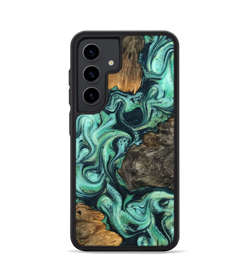 Galaxy S24 Wood Phone Case - Luther (Green, 799018)