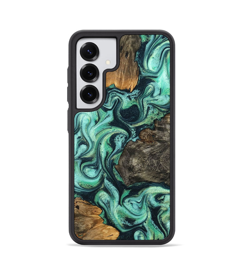 Galaxy S25 Wood Phone Case - Luther (Green, 799018)