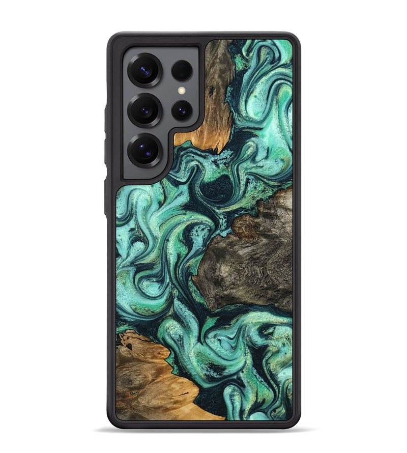 Galaxy S25 Ultra Wood Phone Case - Luther (Green, 799018)