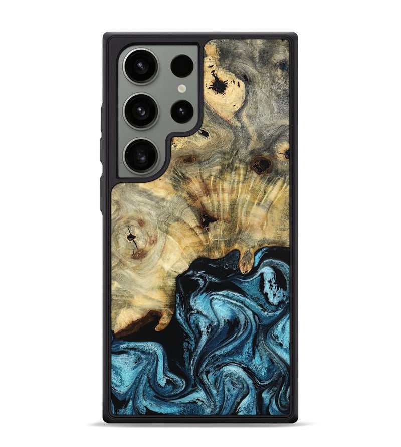 Galaxy S24 Ultra Wood Phone Case - Azul (Blue, 799020)