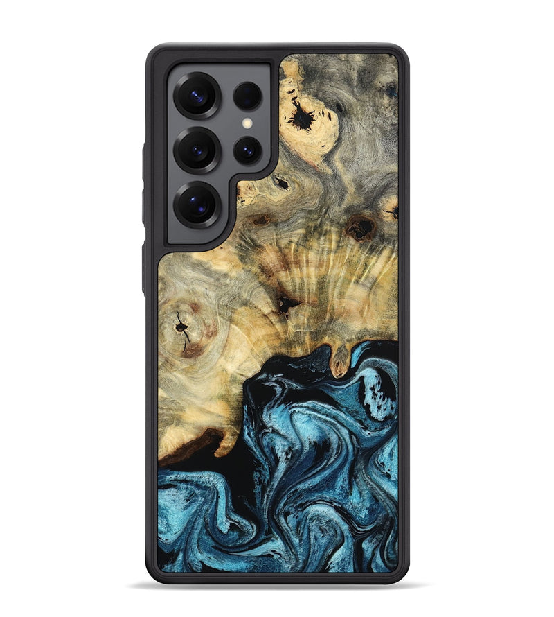 Galaxy S25 Ultra Wood Phone Case - Azul (Blue, 799020)