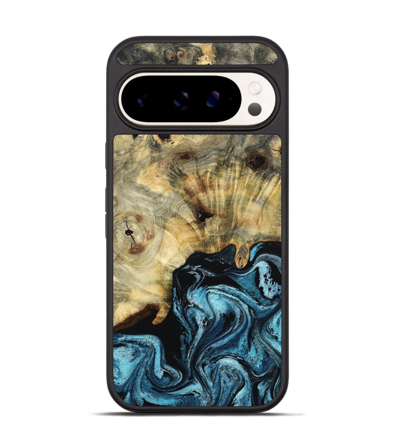 Pixel 9 Pro Wood Phone Case - Azul (Blue, 799020)