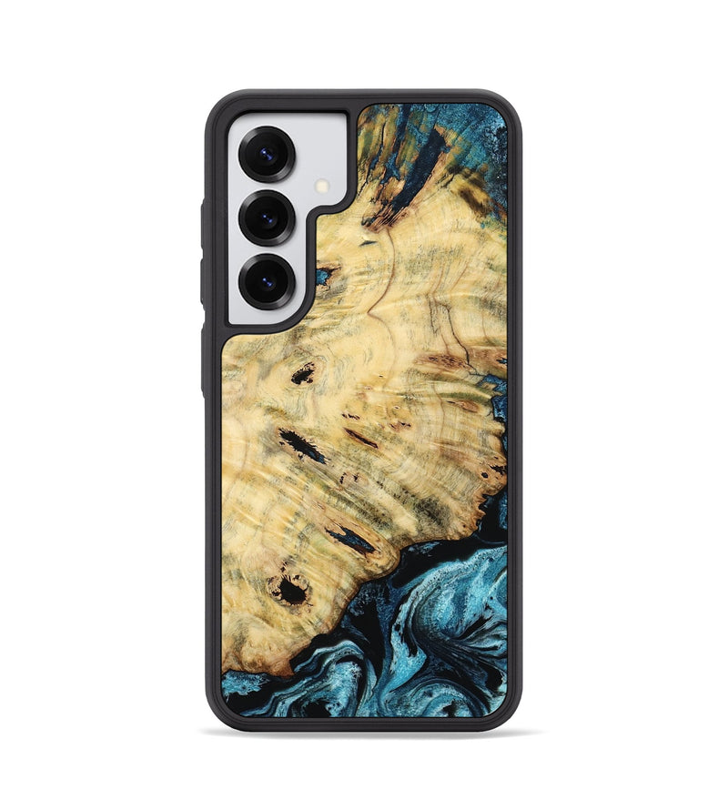 Galaxy S25 Wood Phone Case - Violet (Blue, 799028)