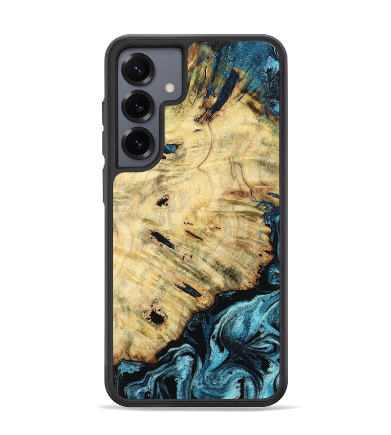 Galaxy S25 Plus Wood Phone Case - Violet (Blue, 799028)