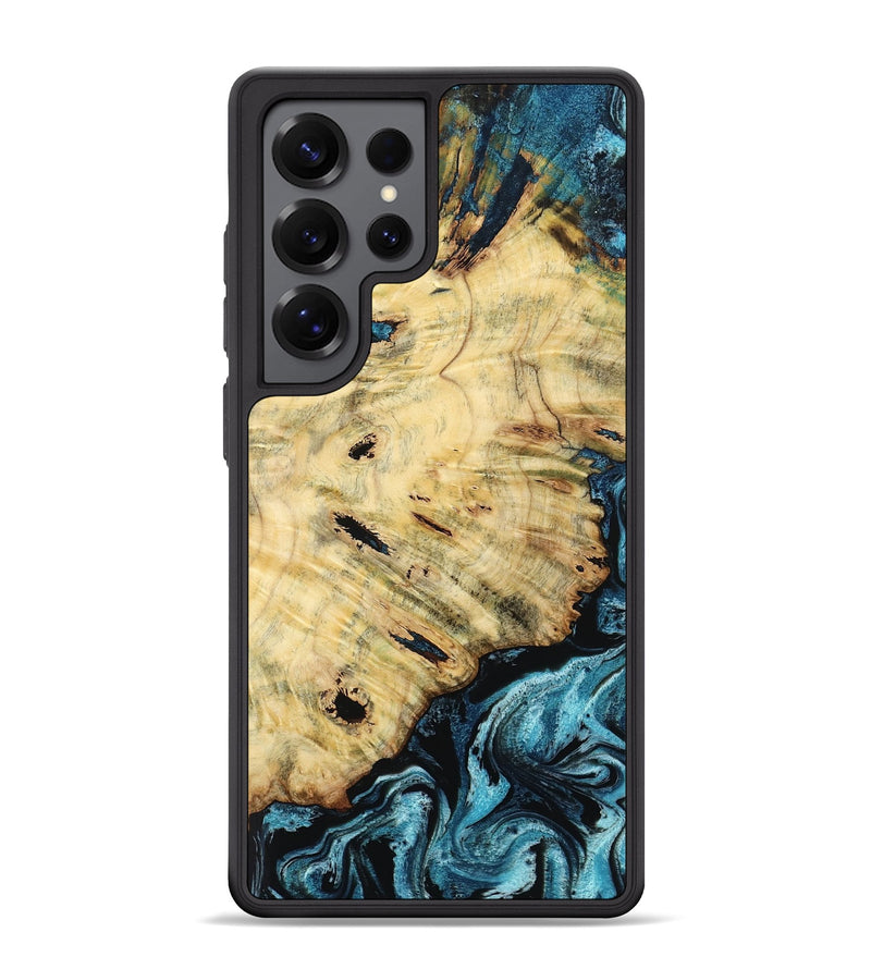 Galaxy S25 Ultra Wood Phone Case - Violet (Blue, 799028)