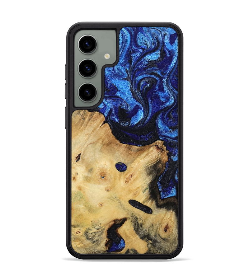 Galaxy S24 Plus Wood Phone Case - Poppy (Blue, 799032)