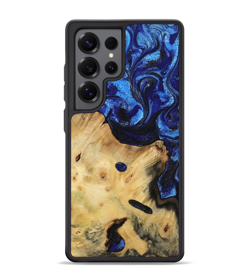 Galaxy S25 Ultra Wood Phone Case - Poppy (Blue, 799032)