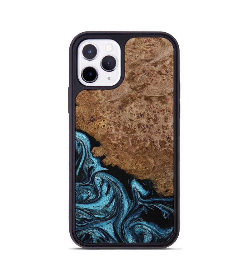 iPhone 11 Pro Wood Phone Case - Zaria (Blue, 799035)