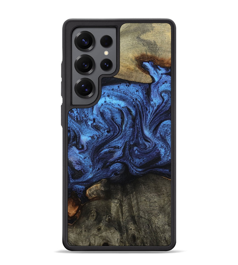 Galaxy S25 Ultra Wood Phone Case - Case (Blue, 799036)